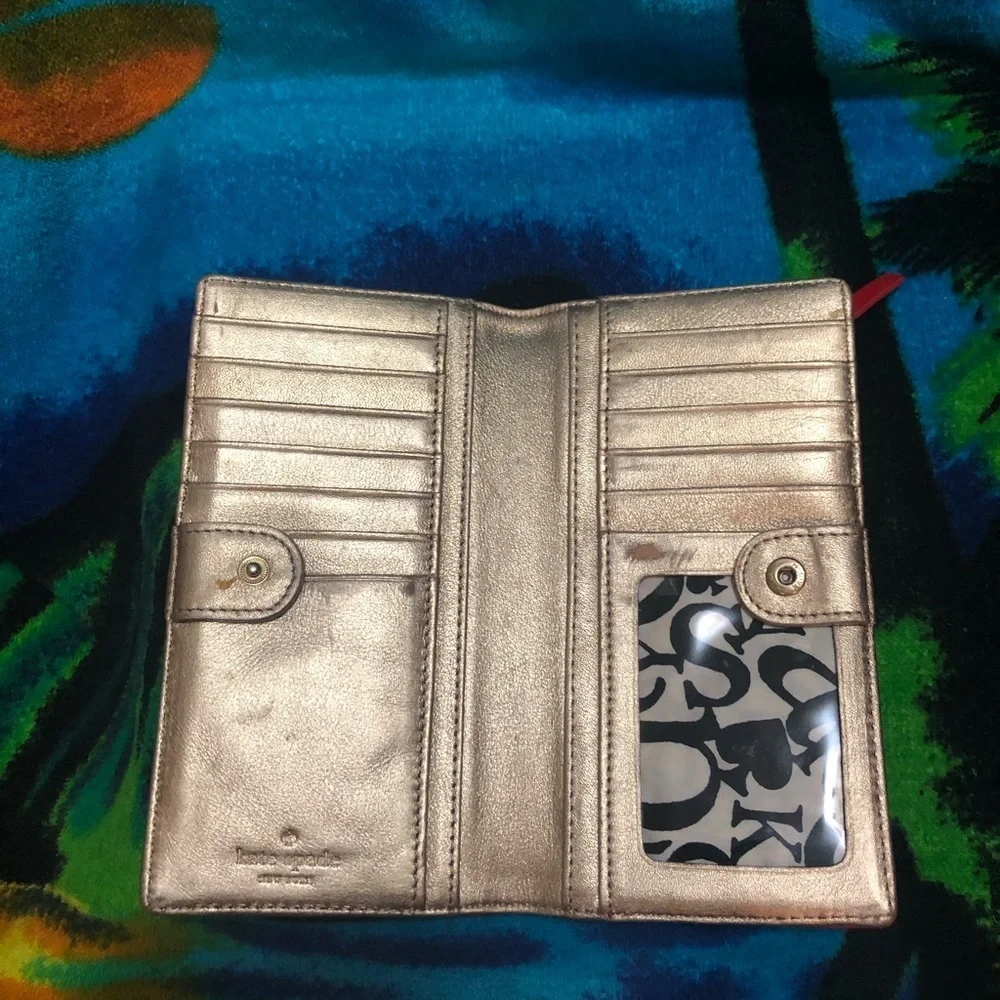 Kate spade croc Bristol Dr Phoenix travel wallet